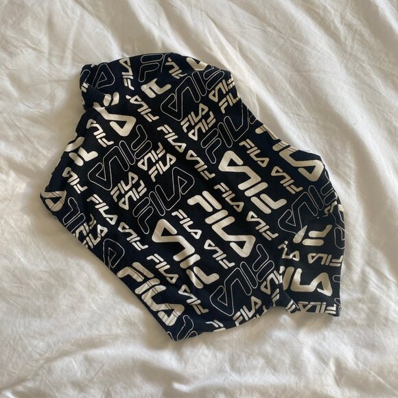 Frankie Collective Fila Crop Top — Size M - Picture 2 of 3